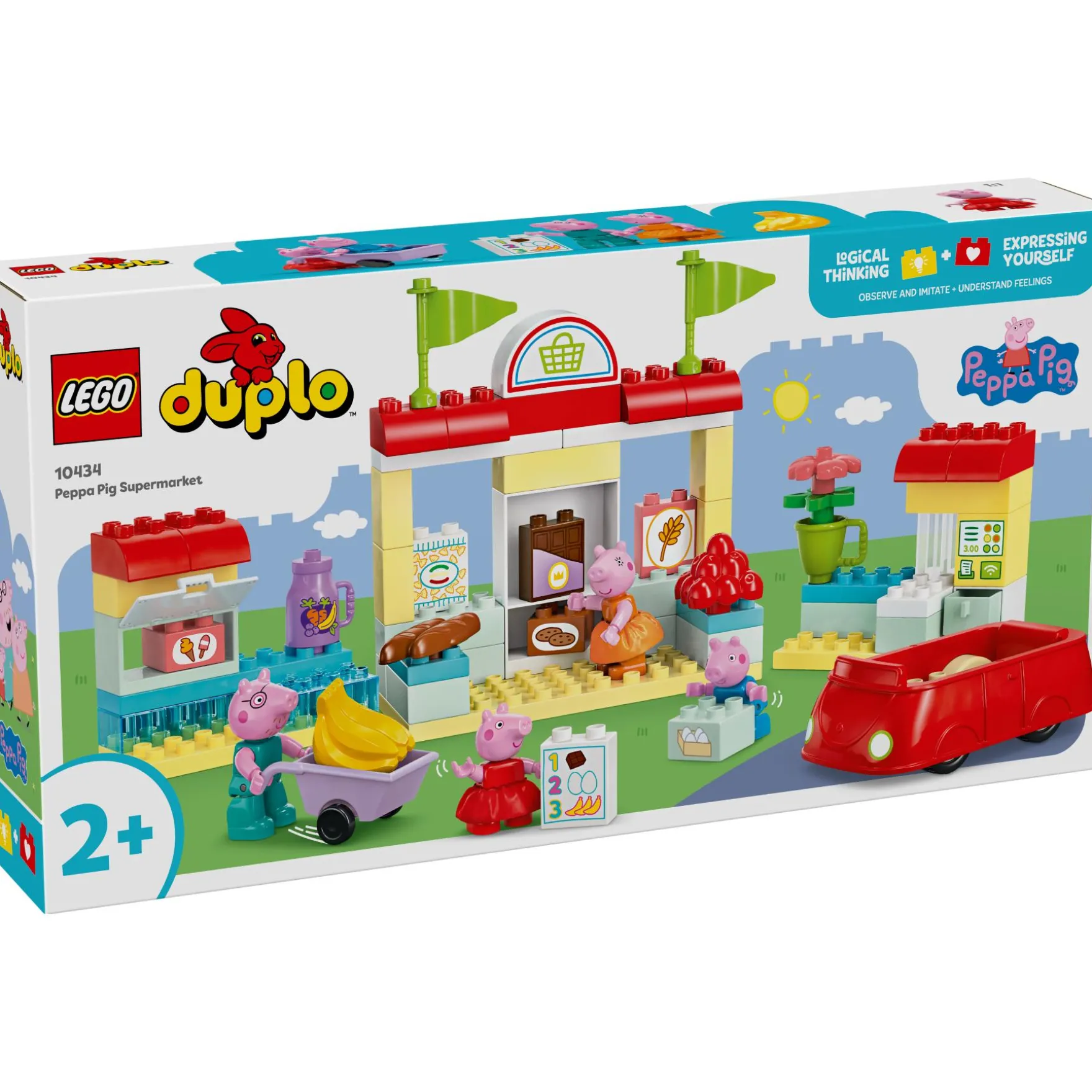LEGO 10434 DUPLO Peppa Big supermarkt
