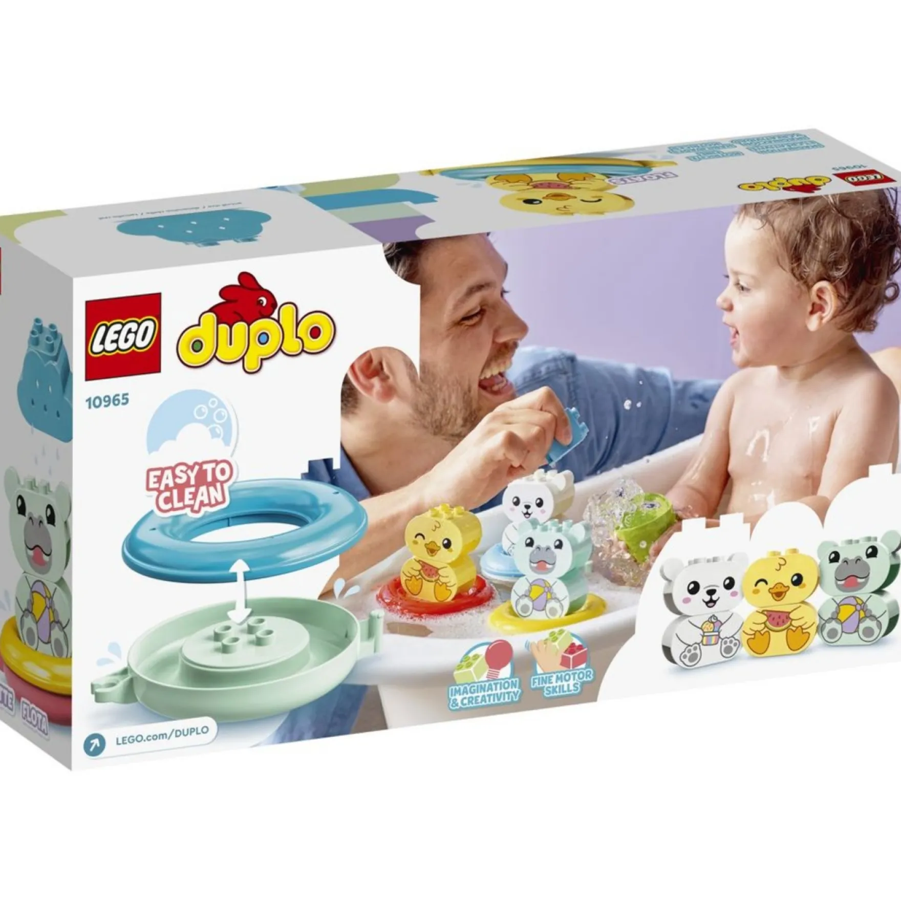 LEGO 10965 DUPLO Pret in bad: Dierentrein