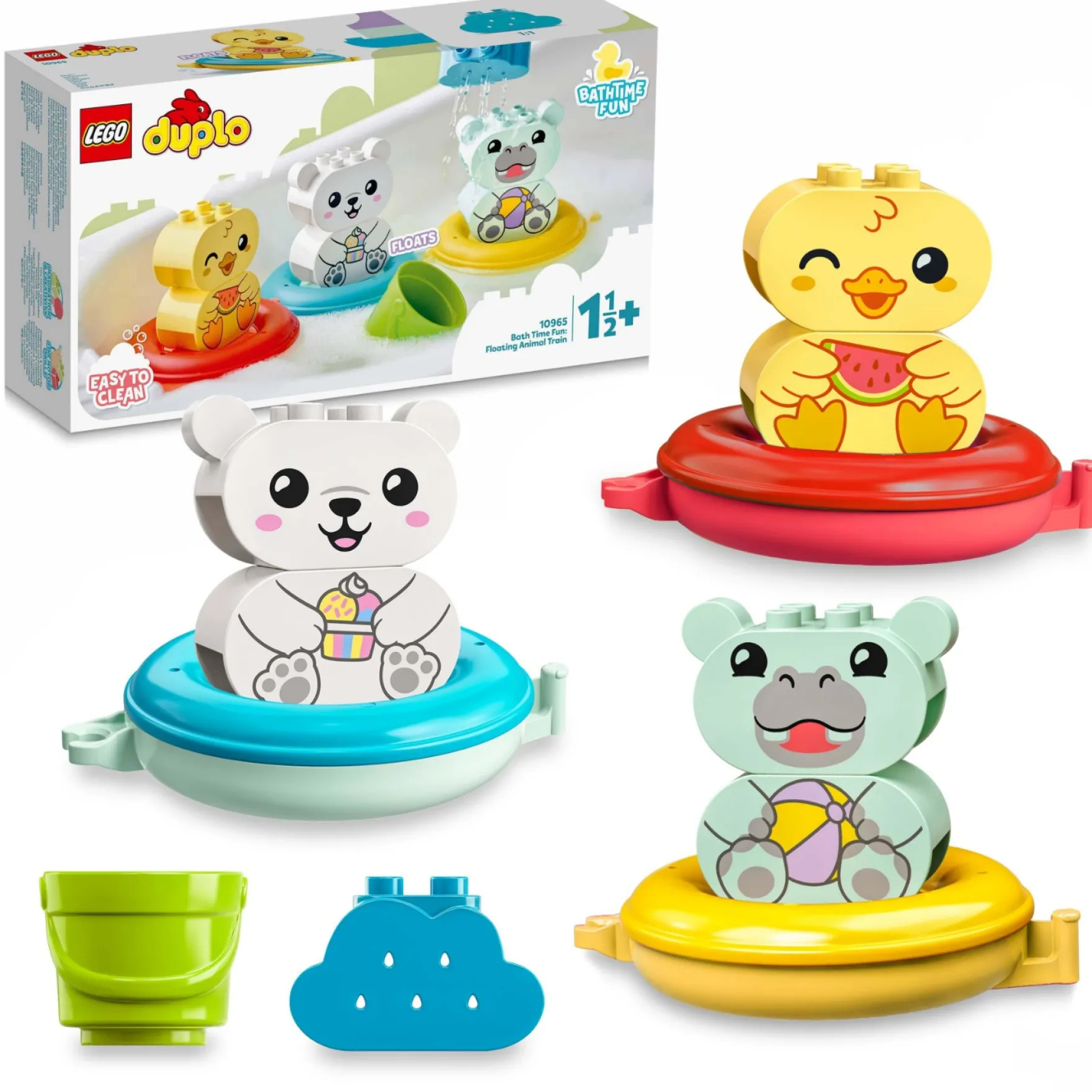 LEGO 10965 DUPLO Pret in bad: Dierentrein