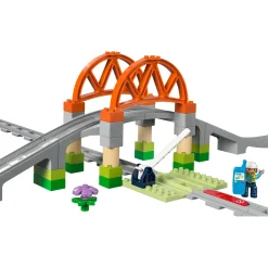 LEGO 1042 DUPLO Treinbrug en rails uitbreidingsset