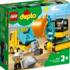 LEGO 10931 DUPLO Truck & Graafmachine met rupsbanden