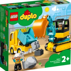 LEGO 10931 DUPLO Truck & Graafmachine met rupsbanden