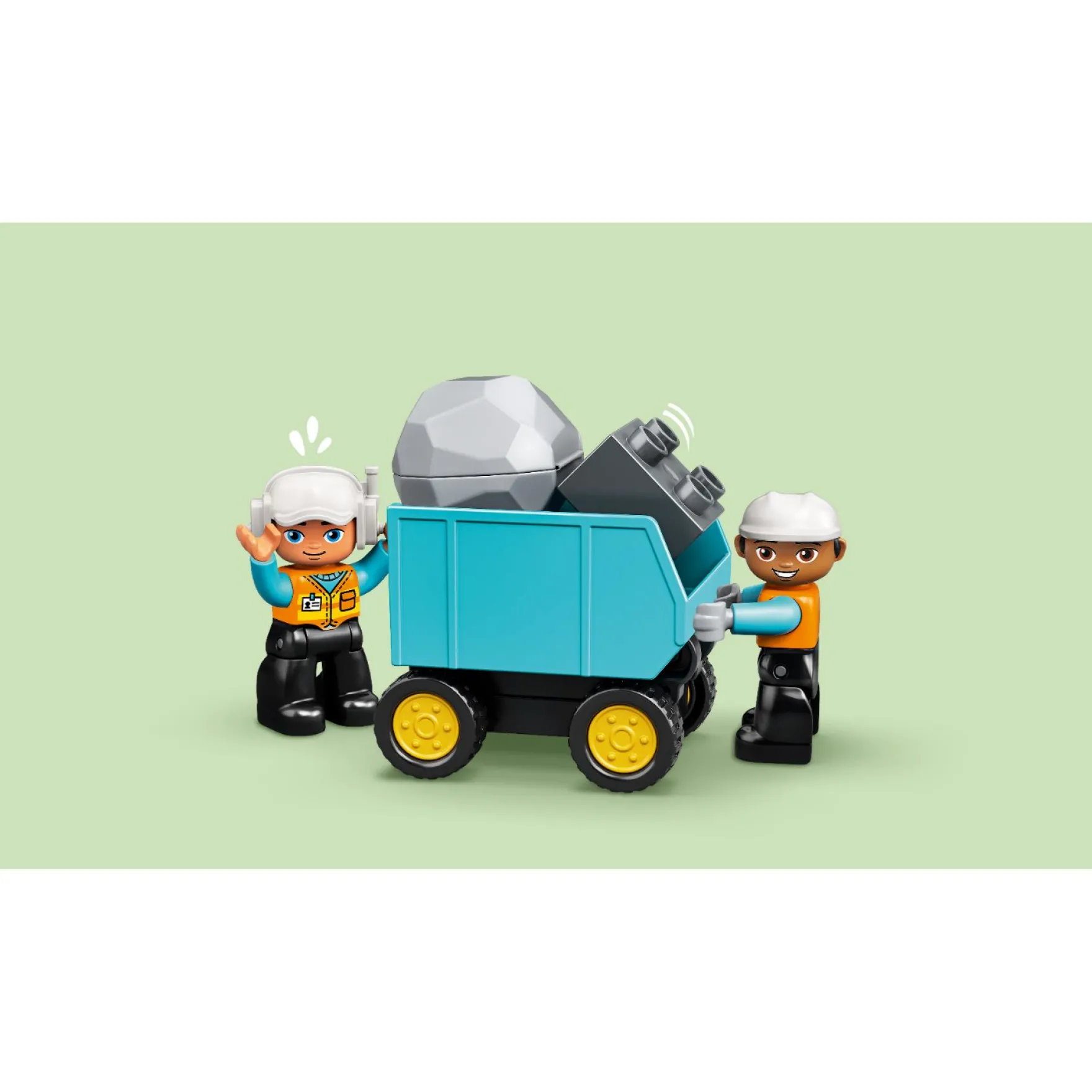LEGO 10931 DUPLO Truck & Graafmachine met rupsbanden