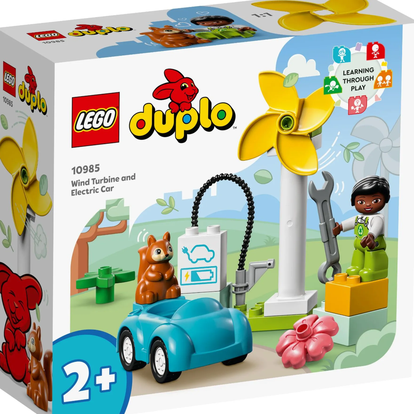 LEGO 10985 DUPLO Windmolen en elektrische auto