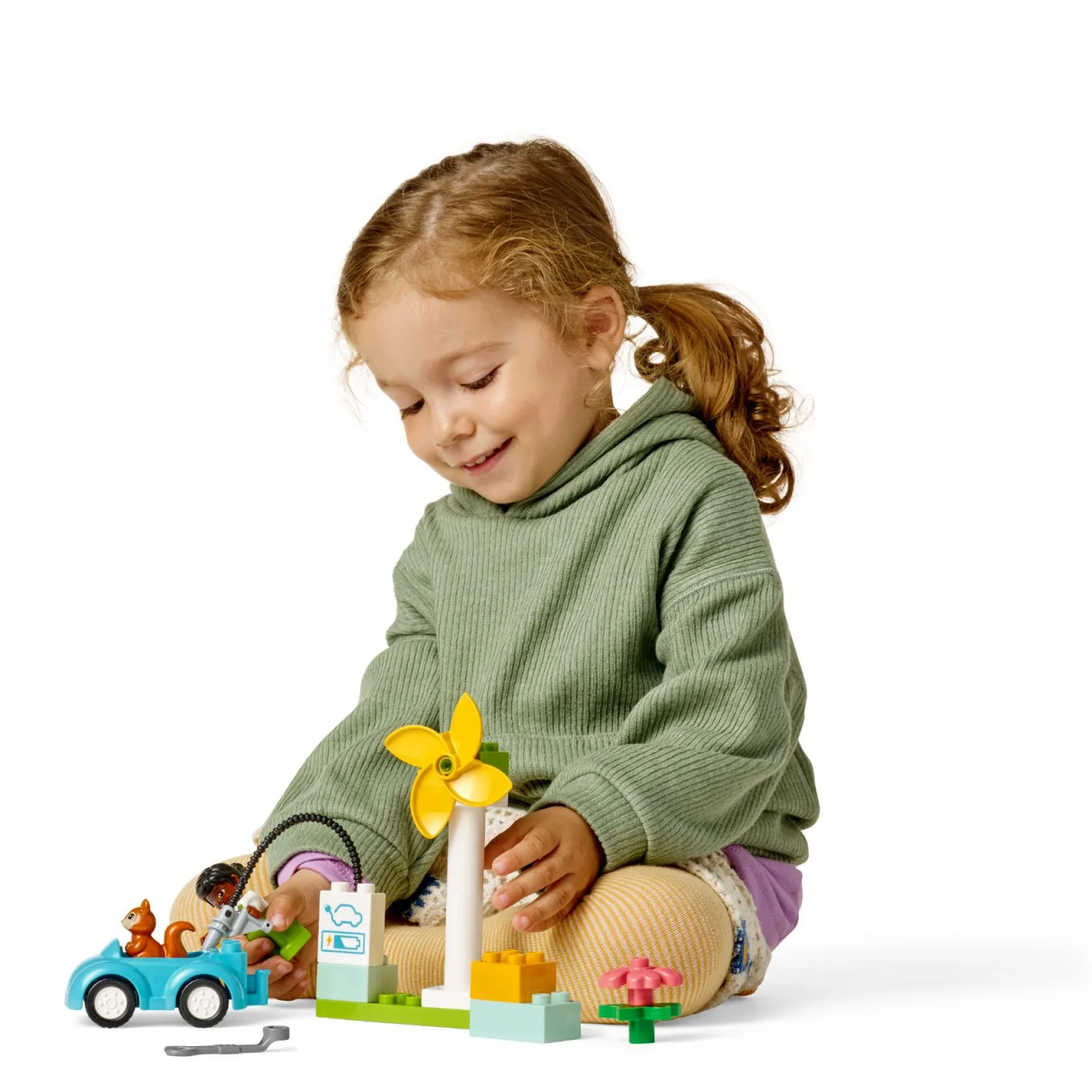 LEGO 10985 DUPLO Windmolen en elektrische auto