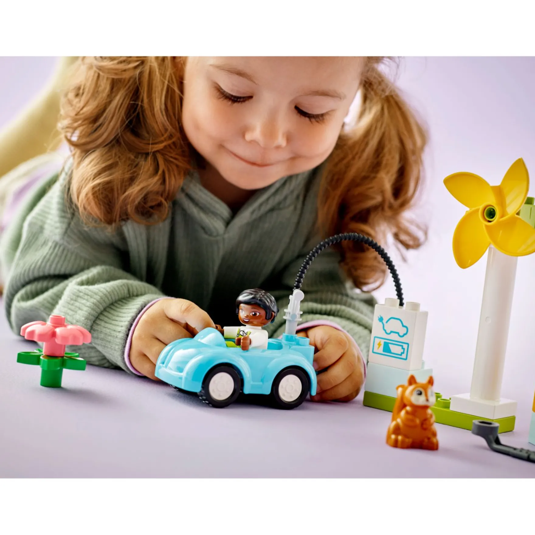 LEGO 10985 DUPLO Windmolen en elektrische auto