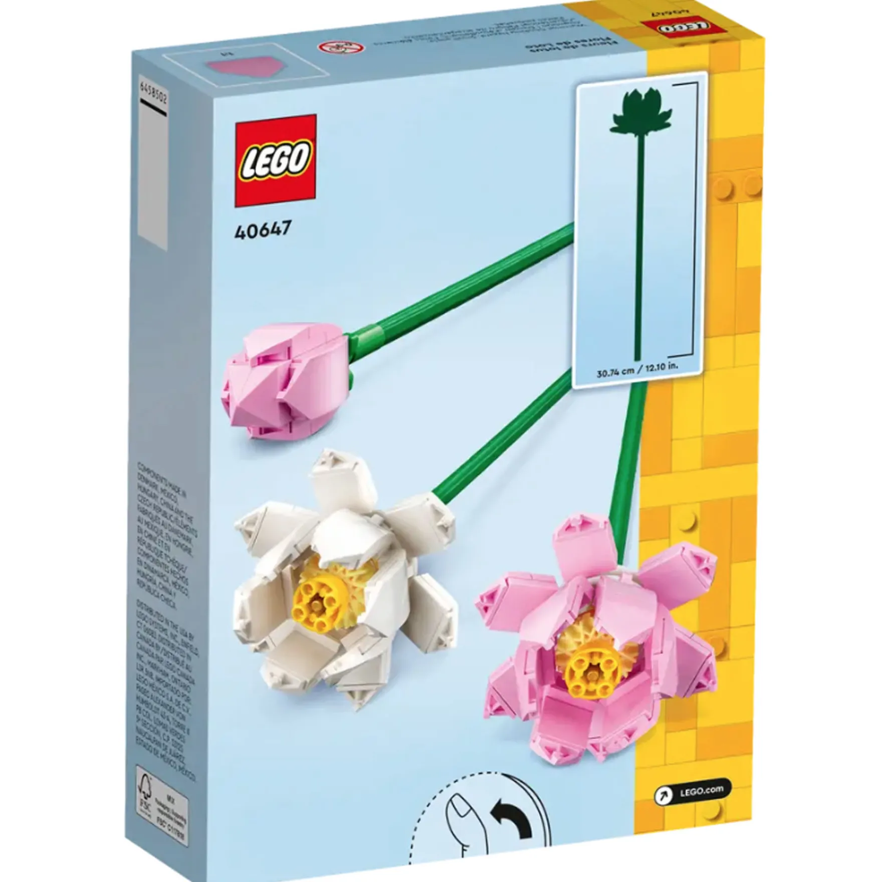 LEGO 40647 Flowers Lotusbloemen