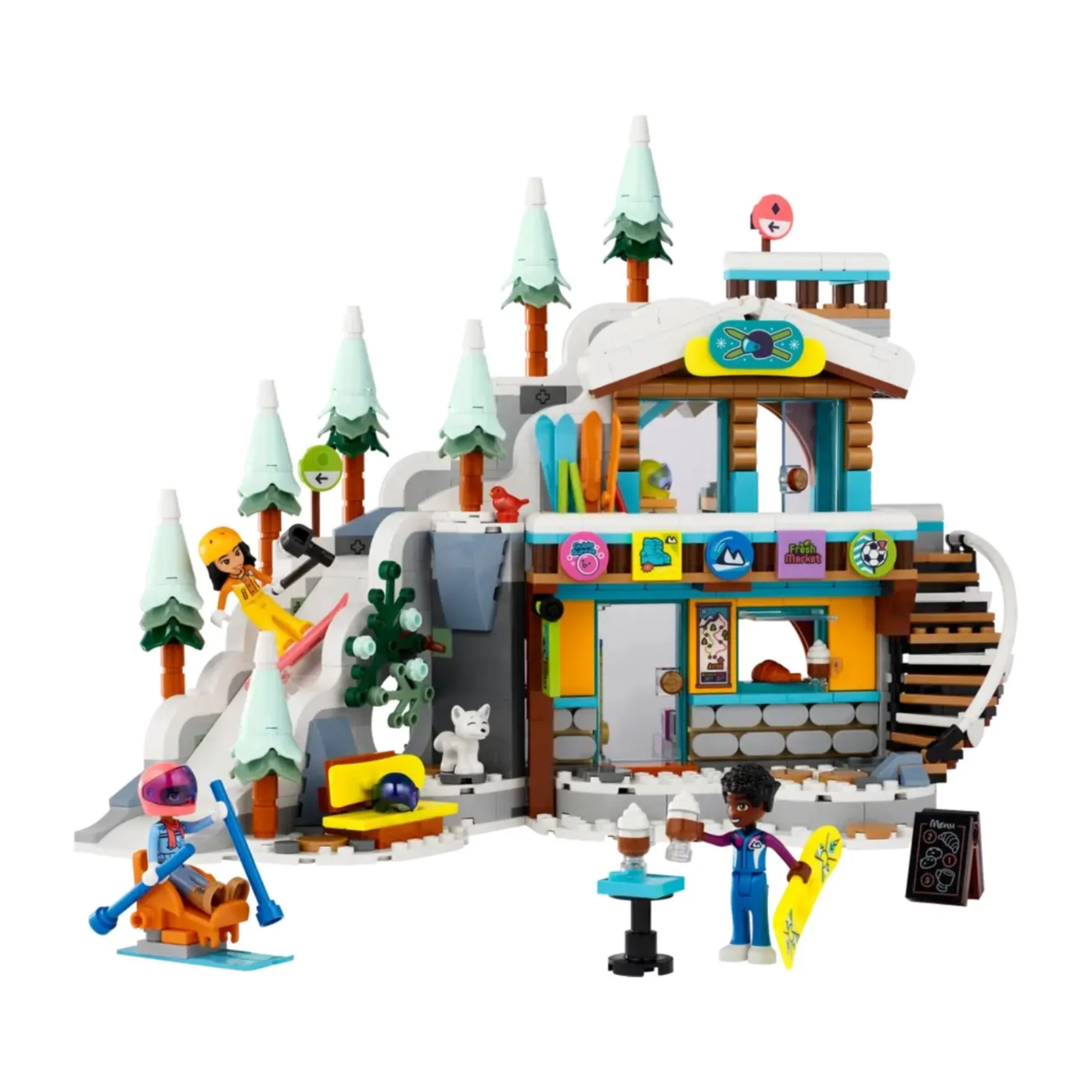 LEGO 41756 Friends Vakantie Skipiste En Café