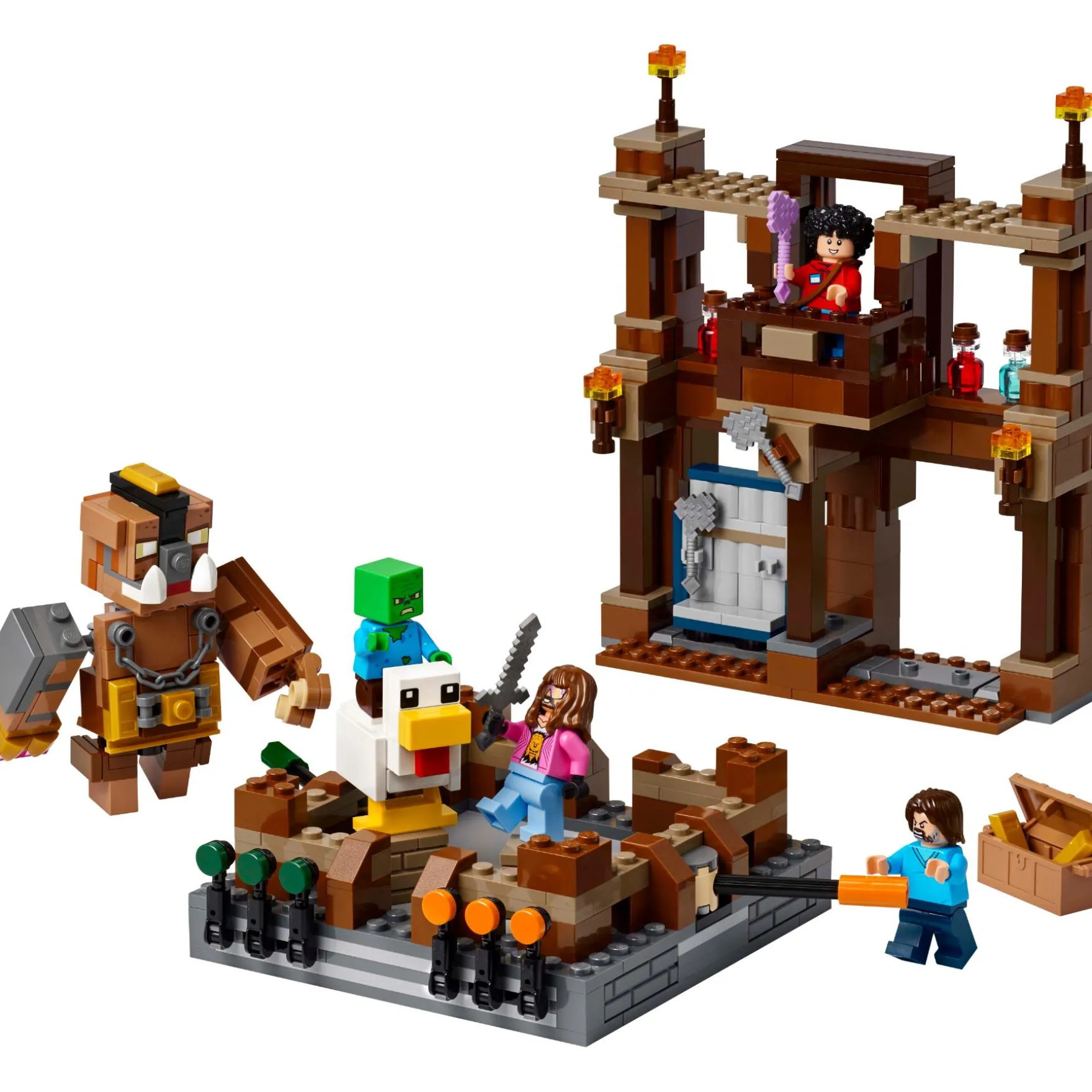 LEGO 21272 Minecraft De arena bij het boslandhuis