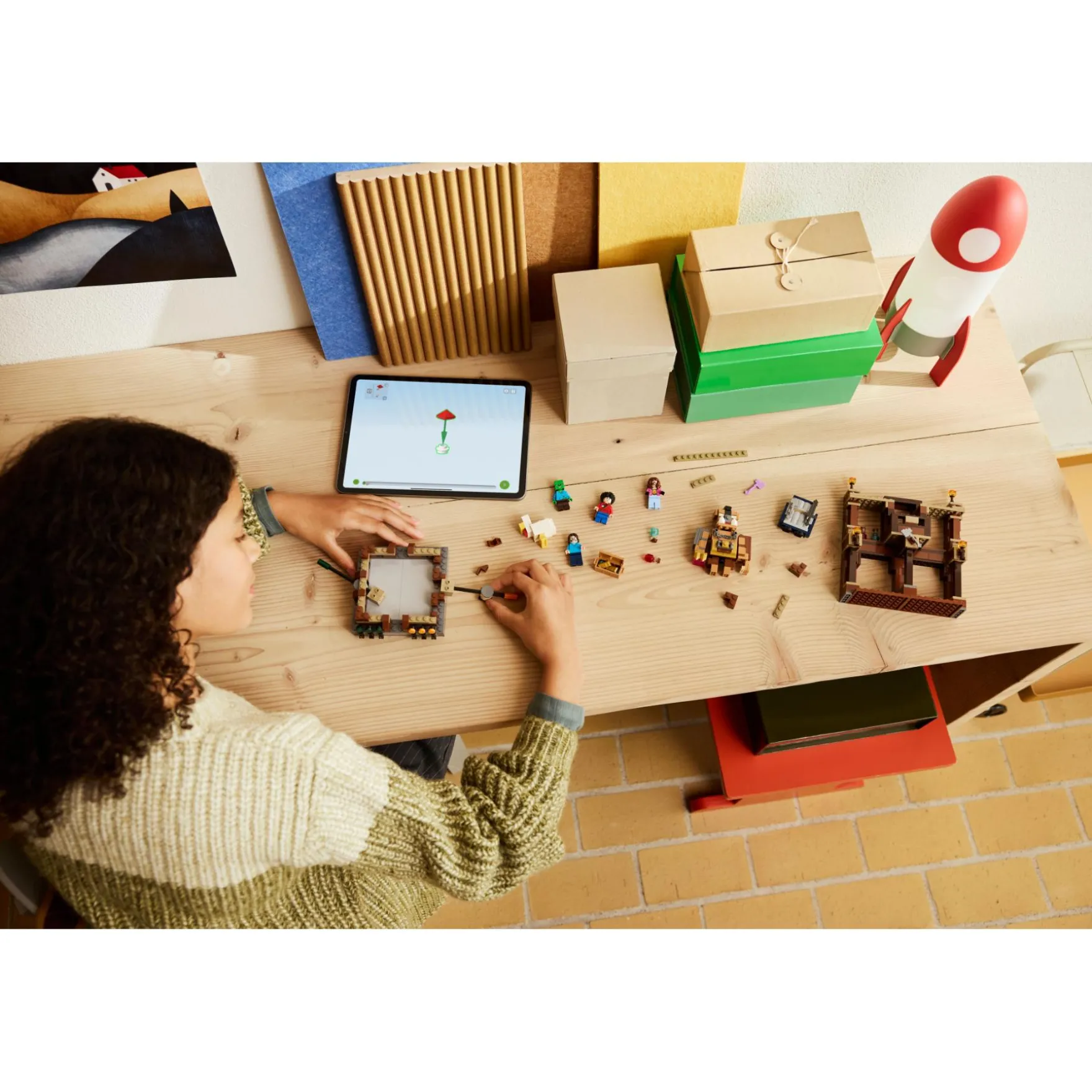 LEGO 21272 Minecraft De arena bij het boslandhuis