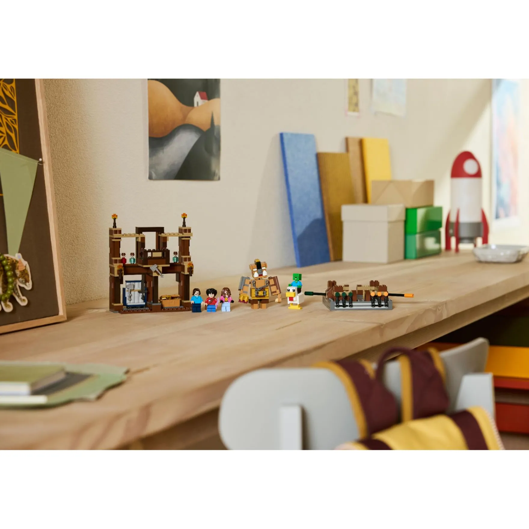 LEGO 21272 Minecraft De arena bij het boslandhuis