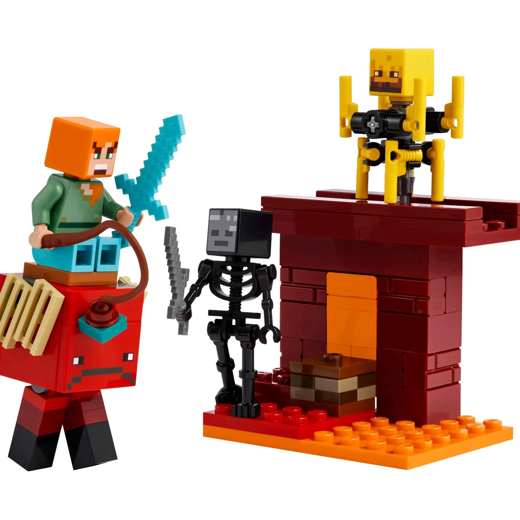 LEGO 21266 Minecraft De lavastrijd in de Nether