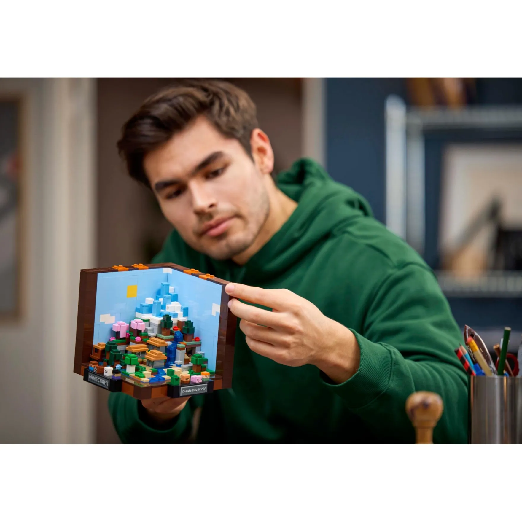 LEGO 21265 Minecraft De werkbank