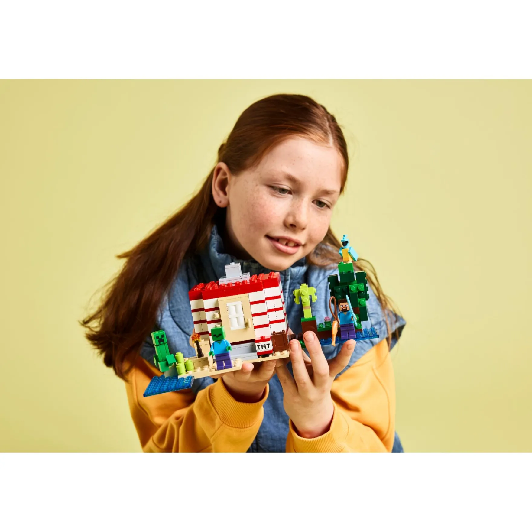 LEGO 21275 Minecraft Het TNT Junglehuis