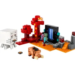 LEGO 21255 Minecraft Hinderlaag Bij Het Nether  Portaal