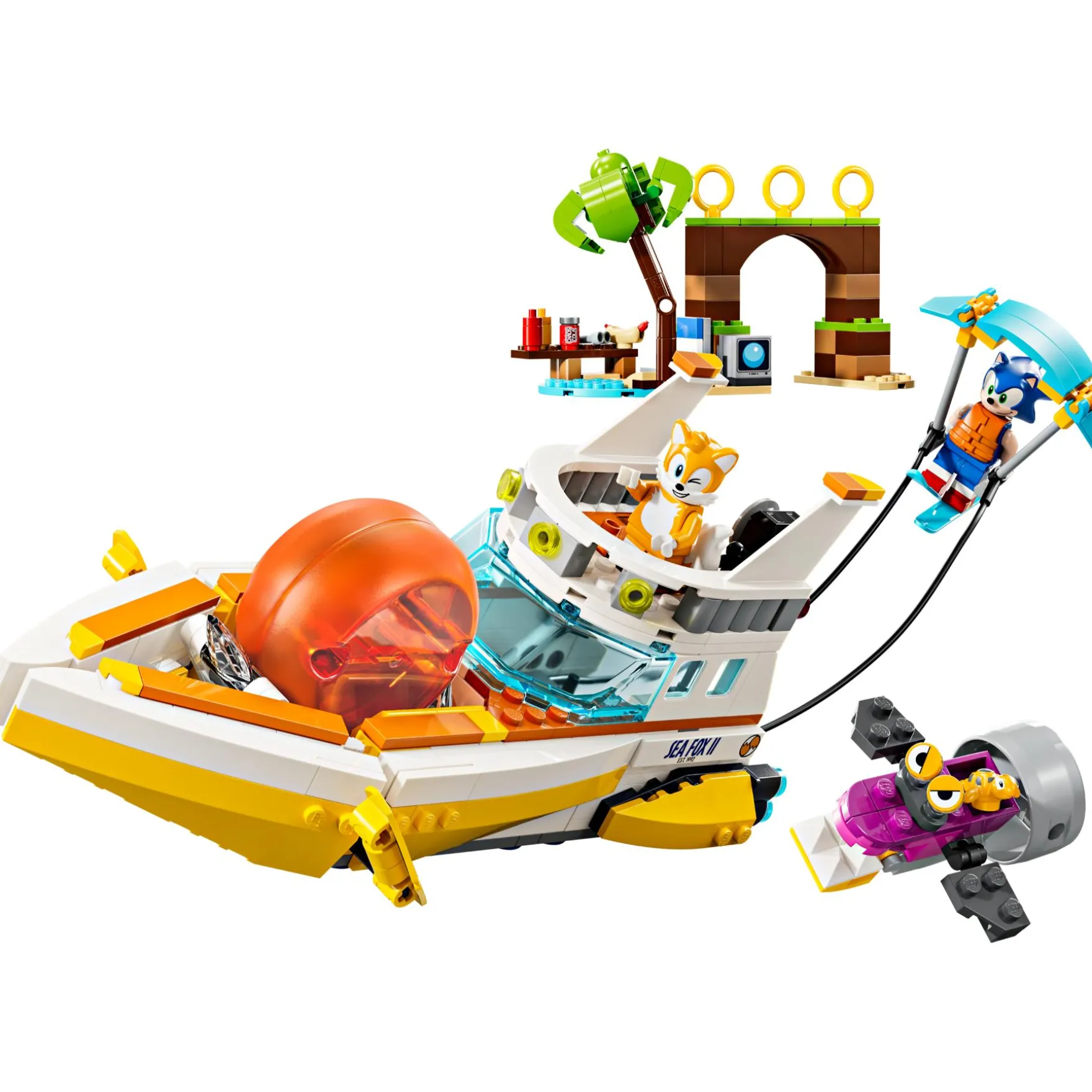 LEGO 76997 Sonic Tails' avonturenboot