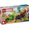 LEGO 11198 Spidey Spin en Electro achtervolging  met dinosaurusvoertuigen