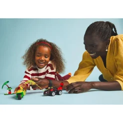 LEGO 11198 Spidey Spin en Electro achtervolging  met dinosaurusvoertuigen