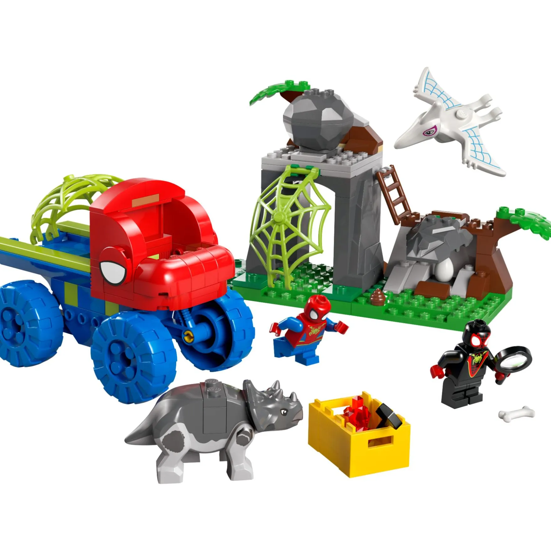 LEGO 11199 Spidey Team Spidey reddingsmissie met dinotruck