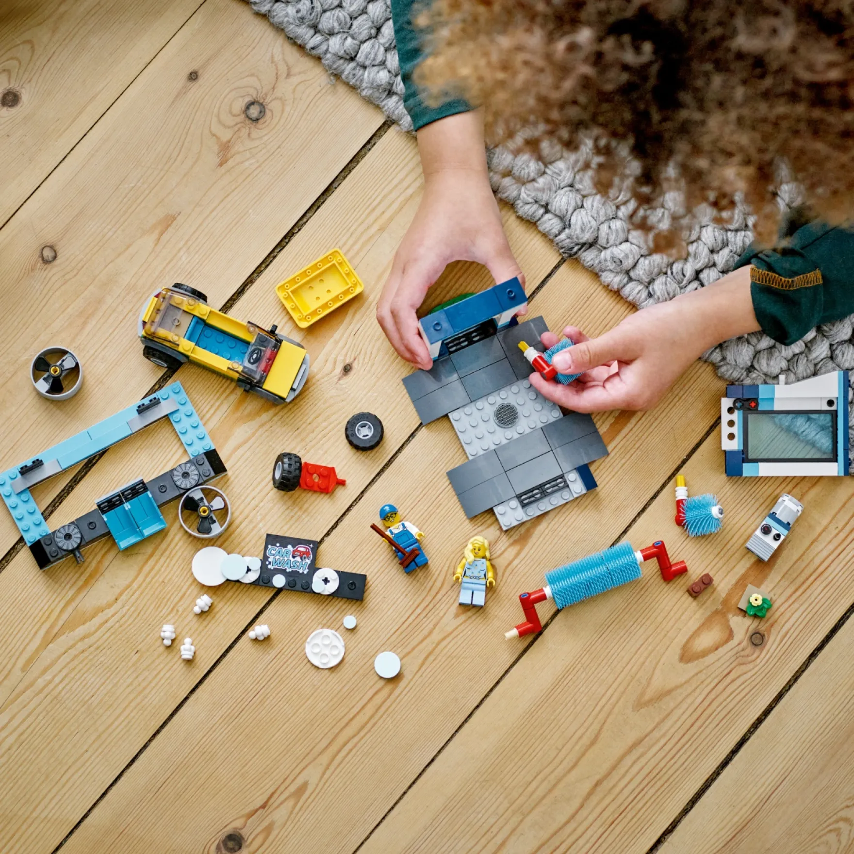 LEGO City 60362 Autowasserette