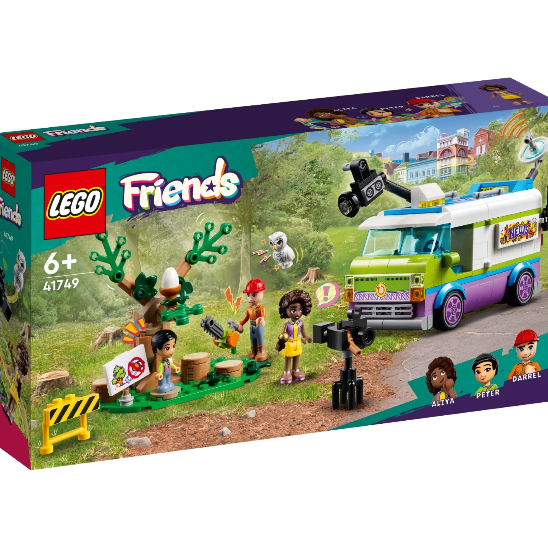 LEGO Friends 41749 Nieuwsbusje