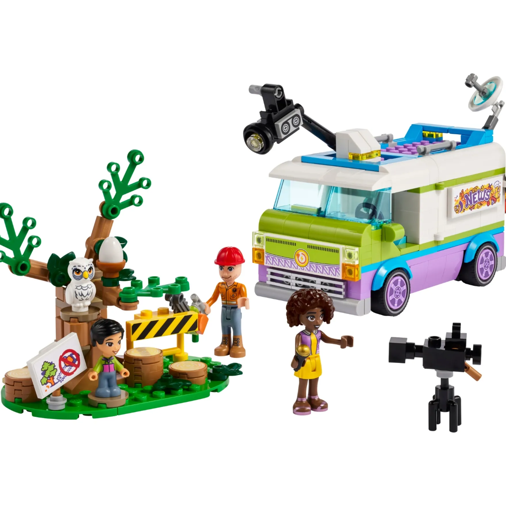 LEGO Friends 41749 Nieuwsbusje