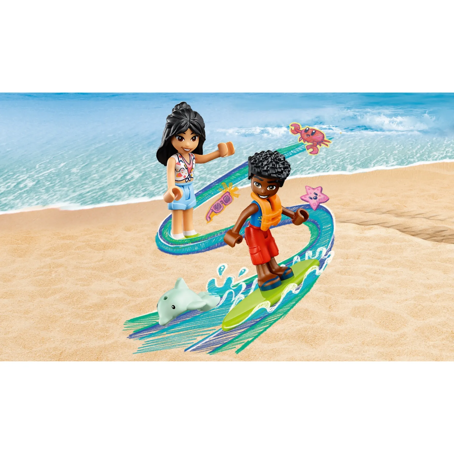 LEGO Friends 41725 Strandbuggy Plezier