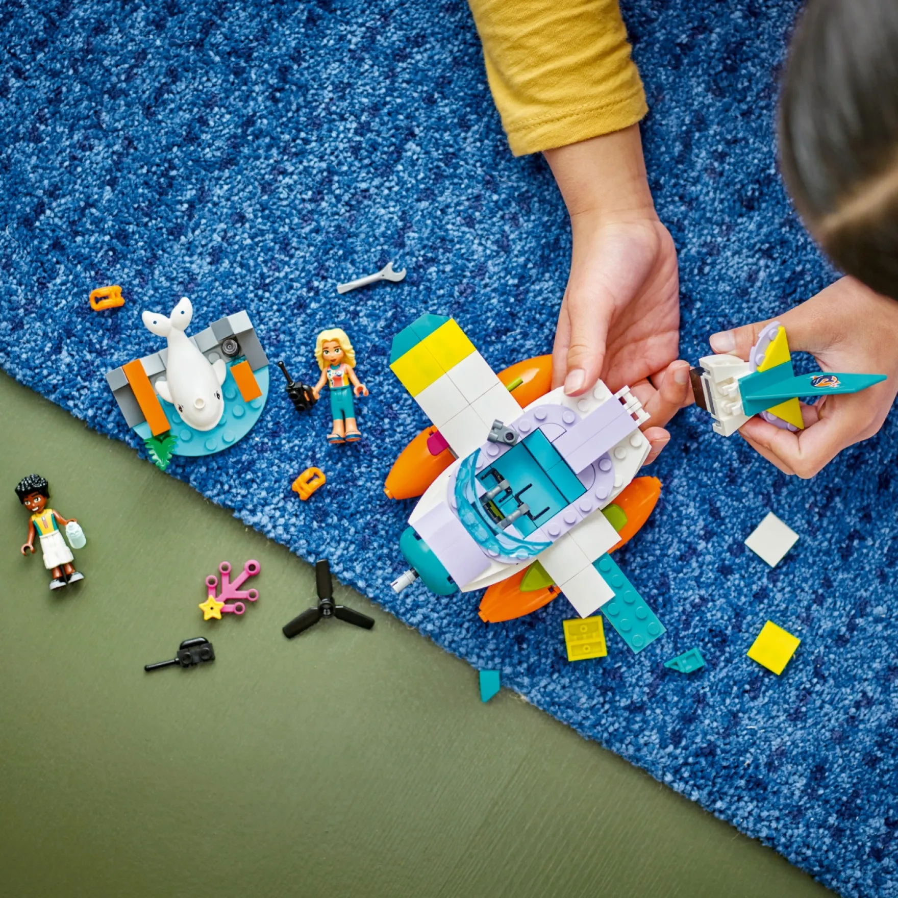 LEGO Friends 41752 Zee Reddingsvliegtuig