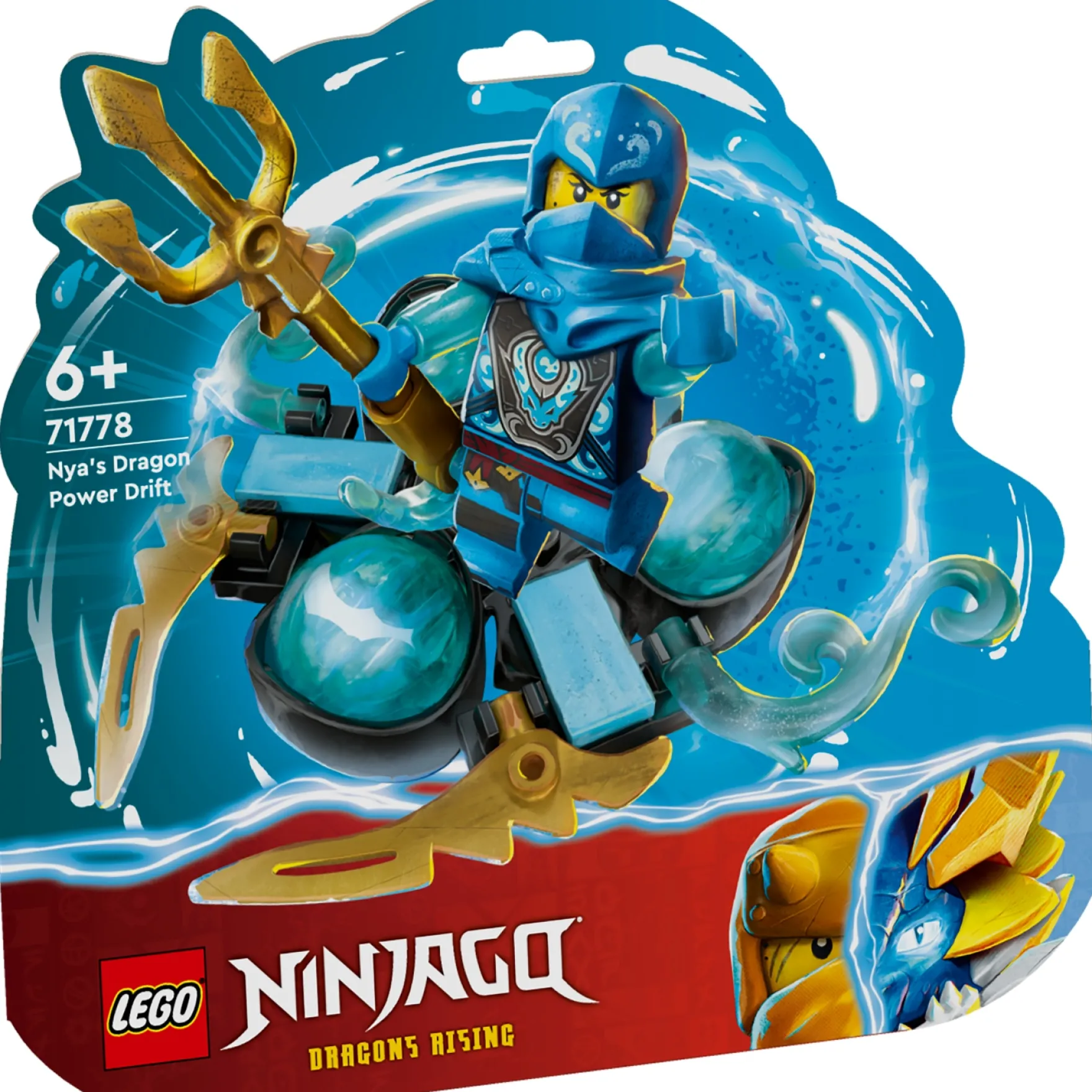 LEGO Ninjago 71778 Nya’s Drakenkracht Spinjitzu Drift