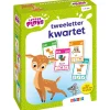 Letterplons tweeletter kwartet