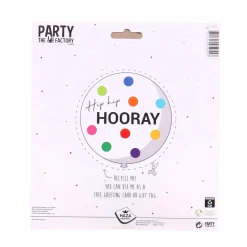 Letterslinger Hiep Hiep Hoera