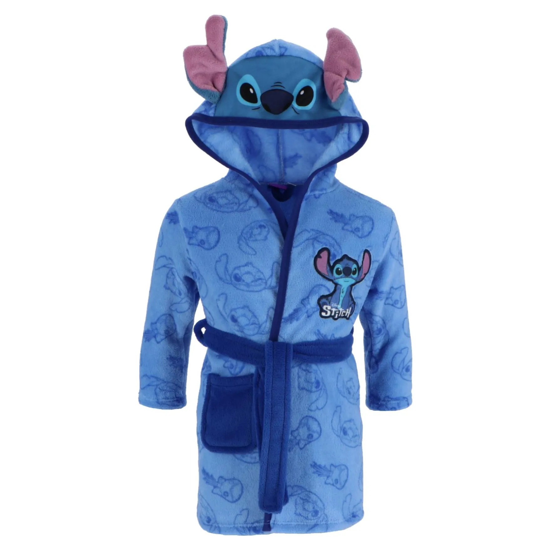 Lilo & Stitch badjas blauw maat 98-104