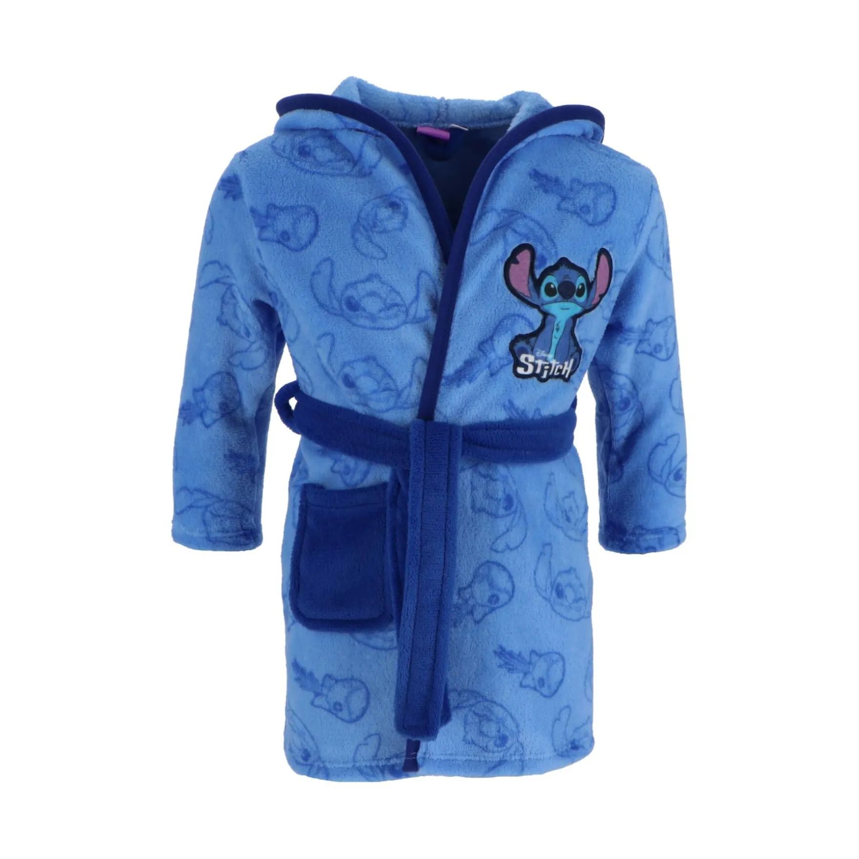 Lilo & Stitch badjas blauw maat 98-104