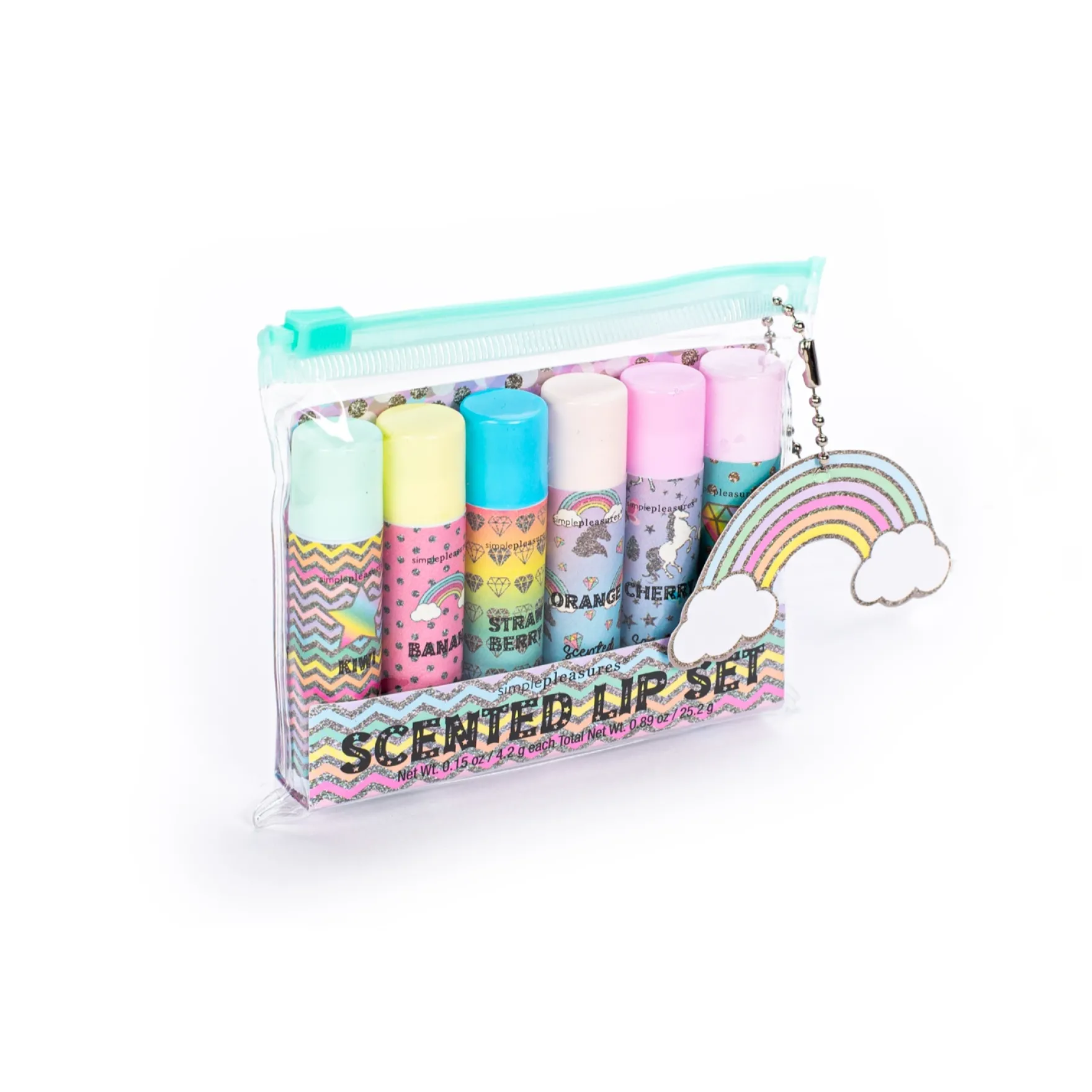Lipbalm 6 Stuks Rainbow