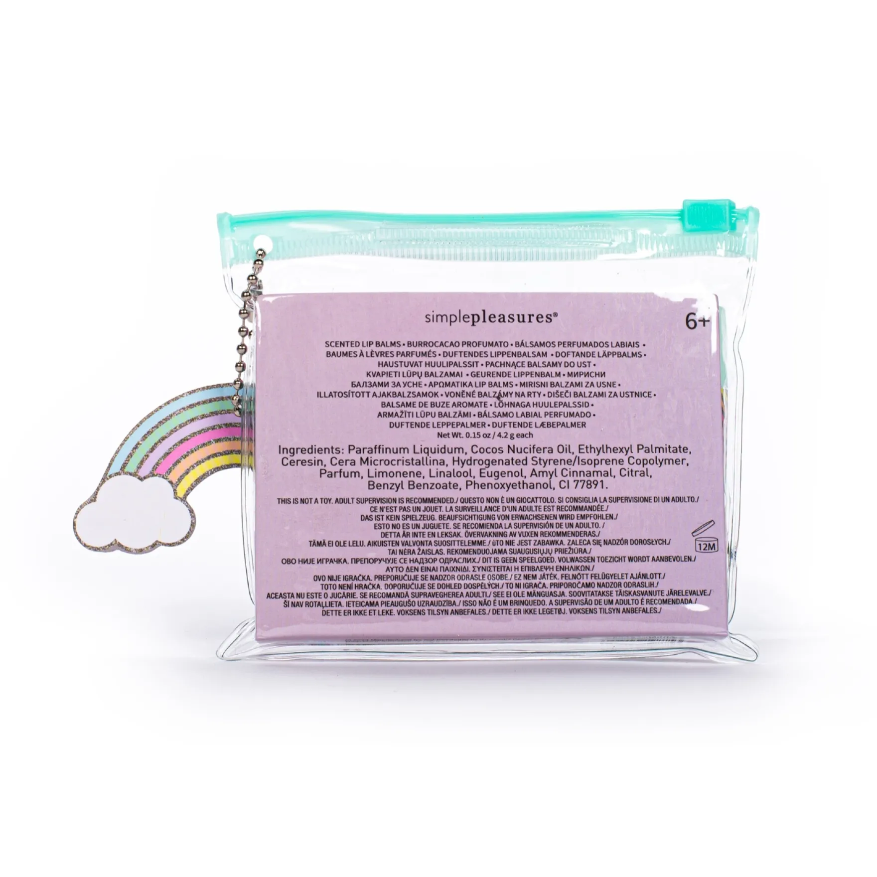 Lipbalm 6 Stuks Rainbow