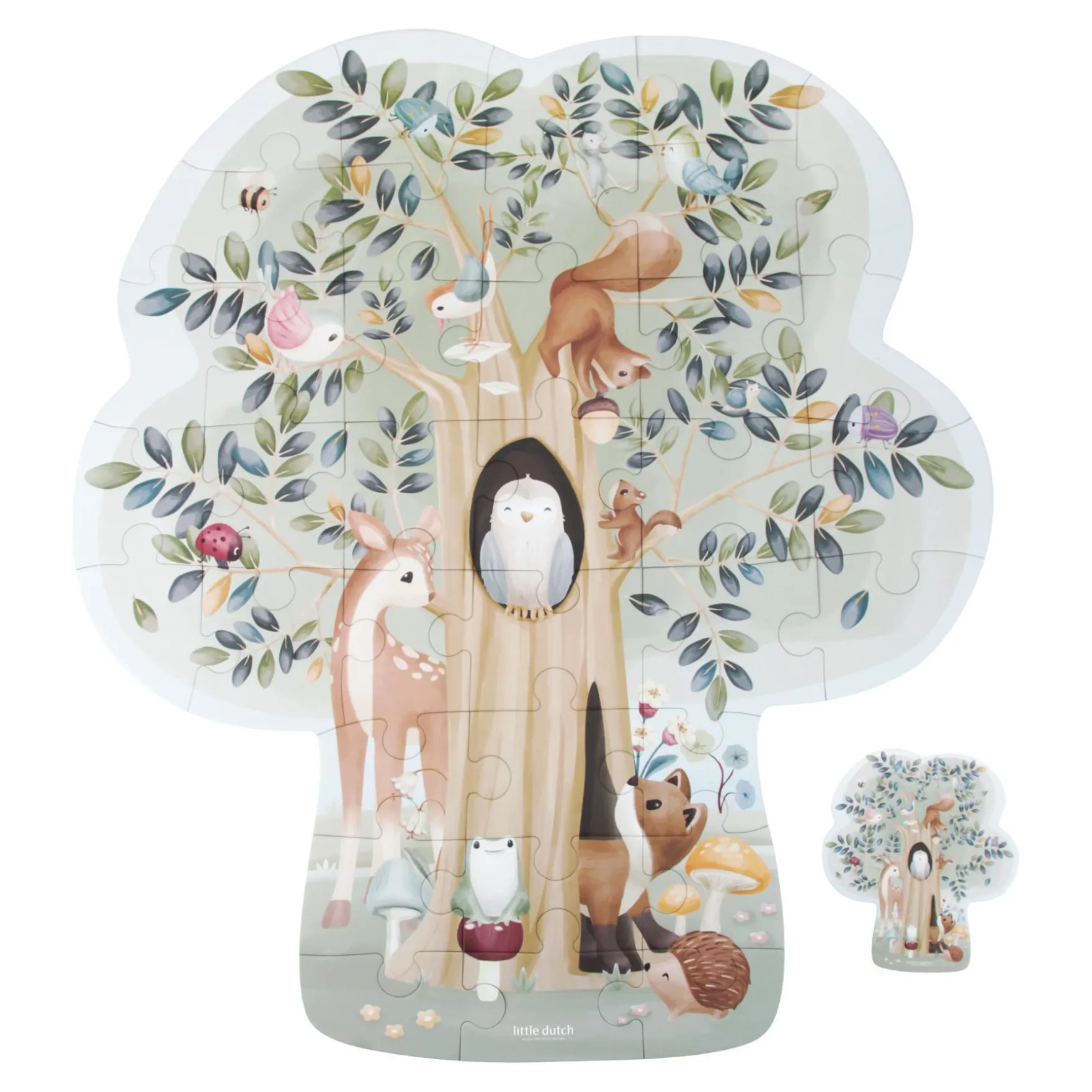 Little Dutch - Vloerpuzzel Forest Friends
