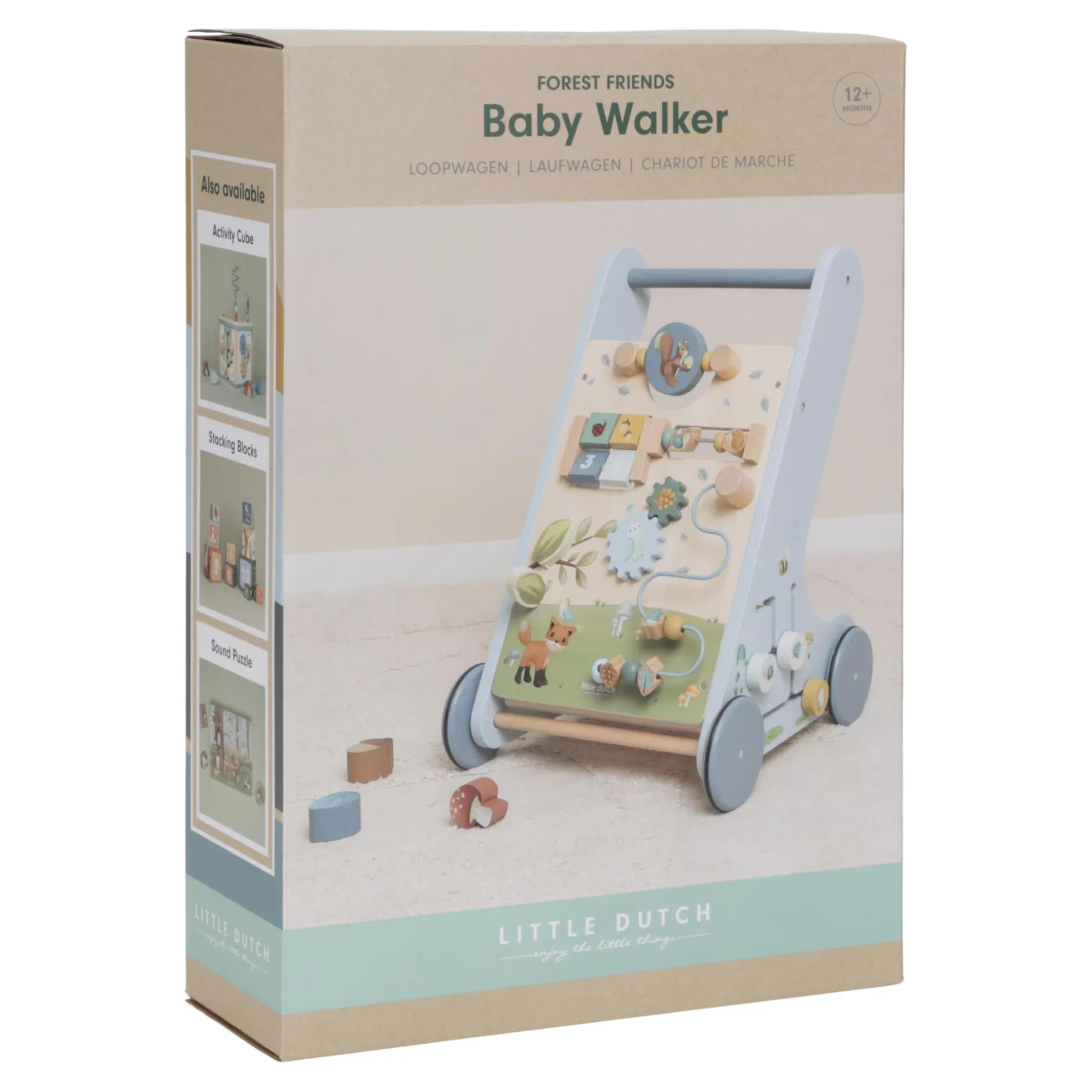 Little Dutch Activiteiten Loopwagen Forest Friends