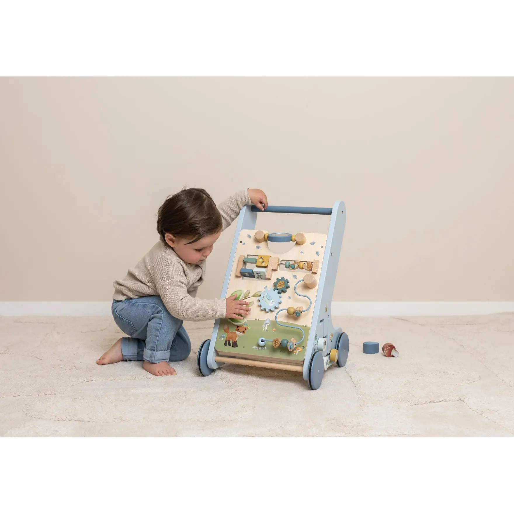 Little Dutch Activiteiten Loopwagen Forest Friends