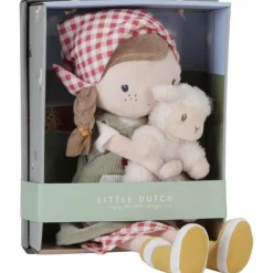 Little Dutch Boerin Rosa Met Schaap 35 Cm