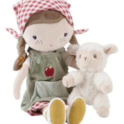 Little Dutch Boerin Rosa Met Schaap 35 Cm