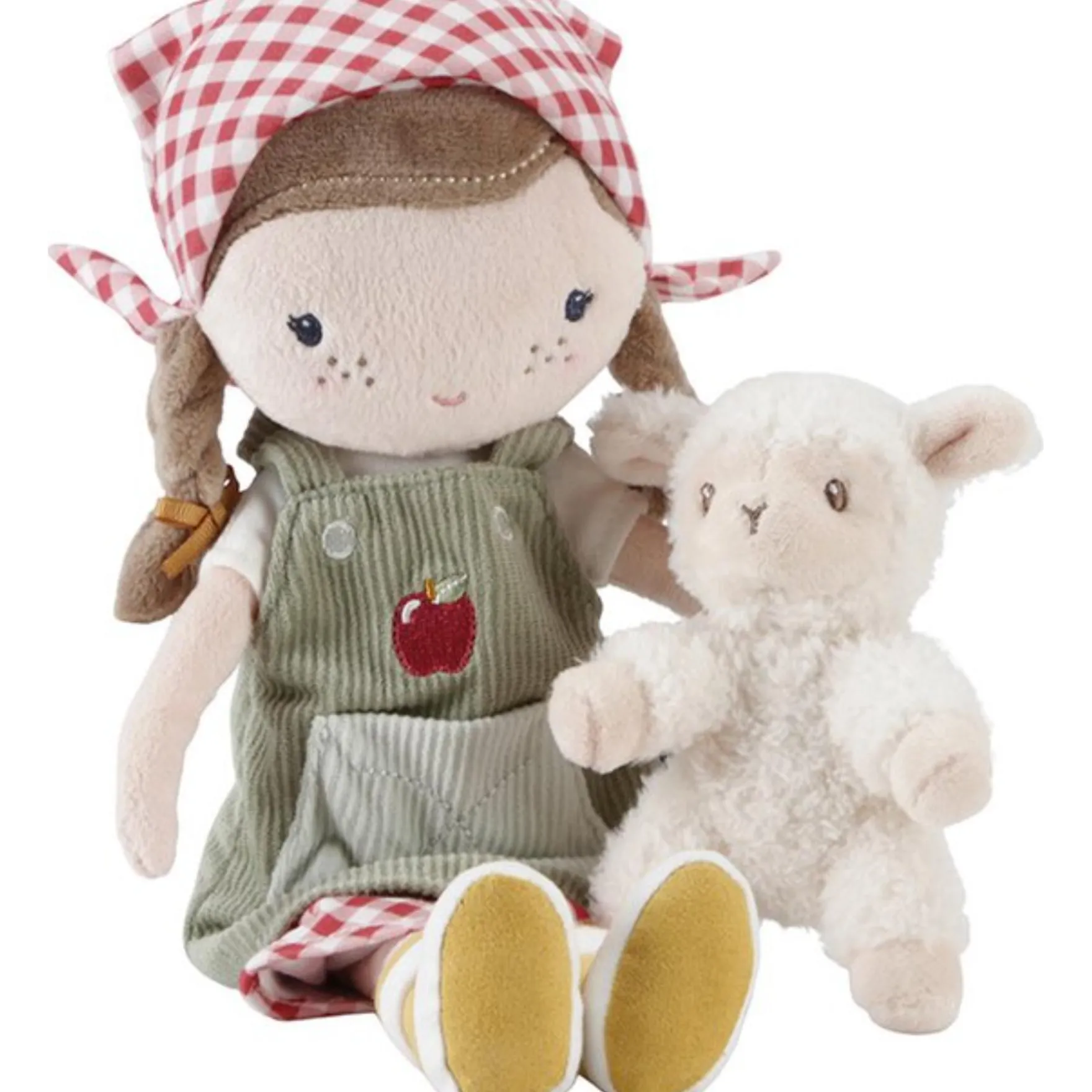 Little Dutch Boerin Rosa Met Schaap 35 Cm