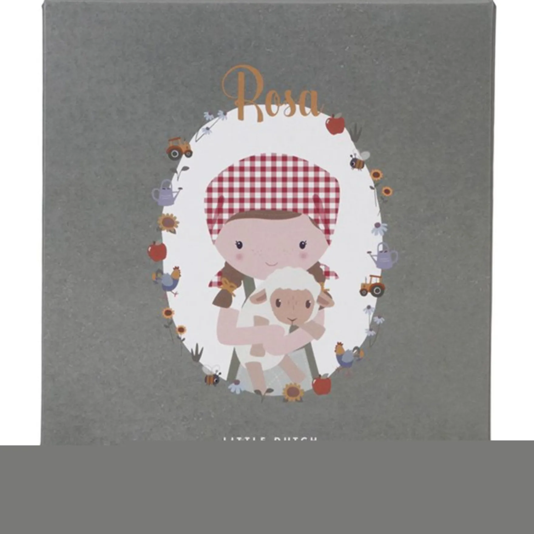 Little Dutch Boerin Rosa Met Schaap 35 Cm