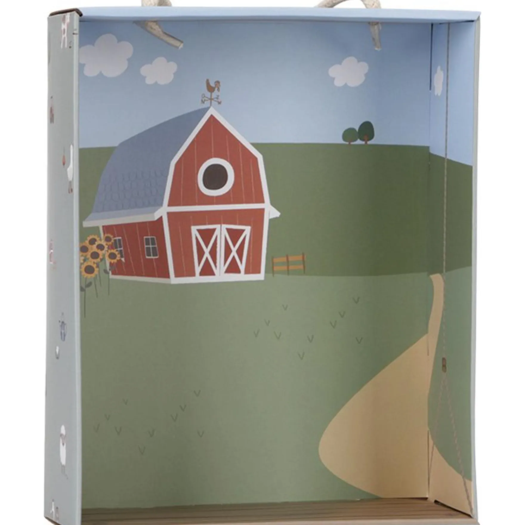 Little Dutch Boerin Rosa Met Schaap 35 Cm