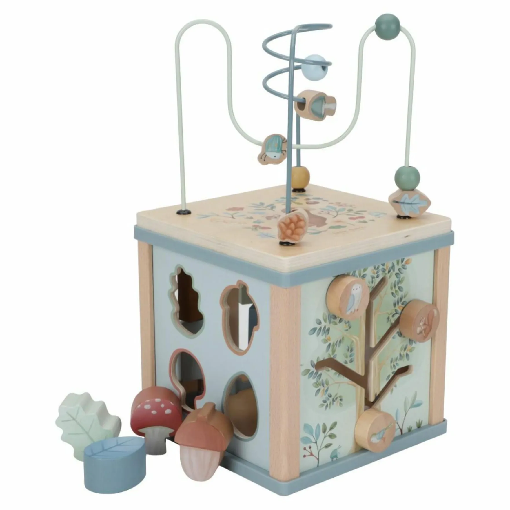 Little Dutch Houten Activiteitenkubus Forest Friends