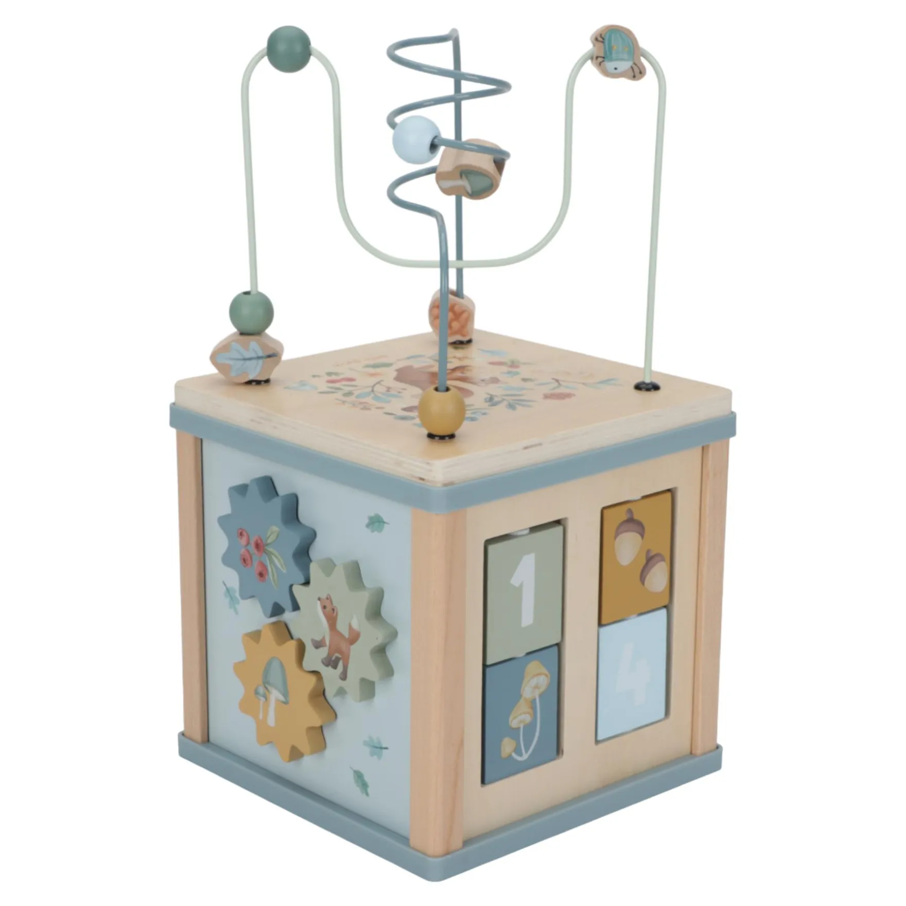 Little Dutch Houten Activiteitenkubus Forest Friends