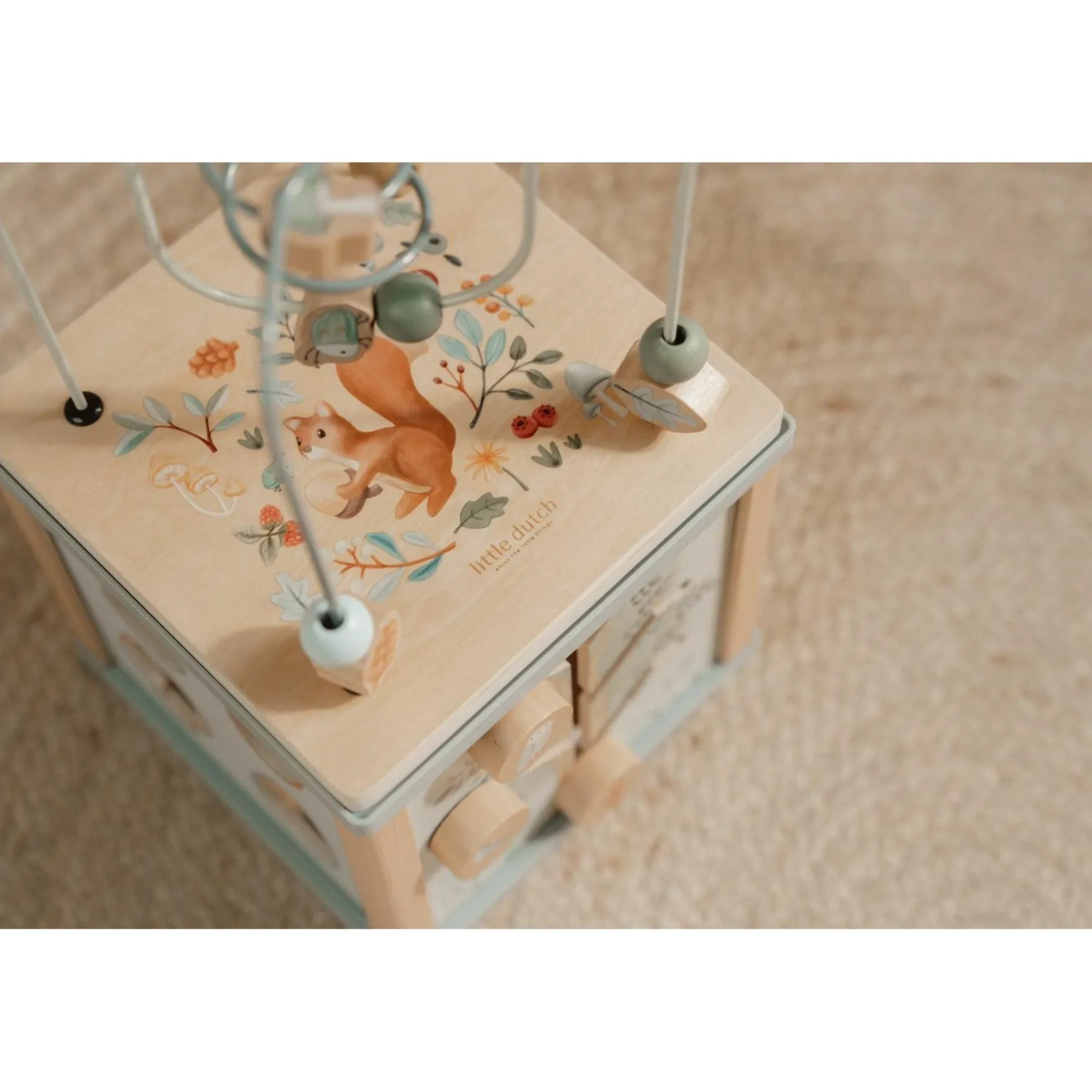 Little Dutch Houten Activiteitenkubus Forest Friends