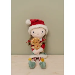 Little Dutch Knuffelpop Kerst Rosa 35 cm