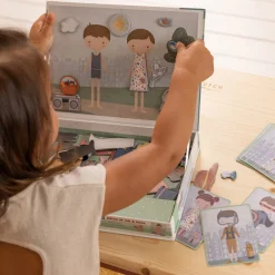 Little Dutch Magnetisch Speelbord Jim & Rosa