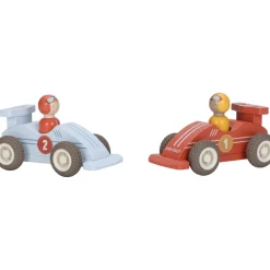 Little Dutch pullback racewagens met pegdoll fsc