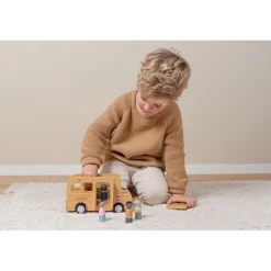 Little Dutch Schoolbus Met Poppetjes